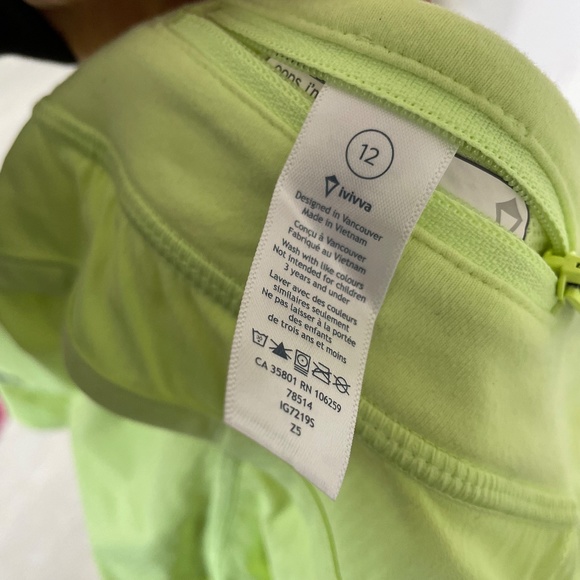 Neon Ivivva athletic shorts - Picture 3 of 3